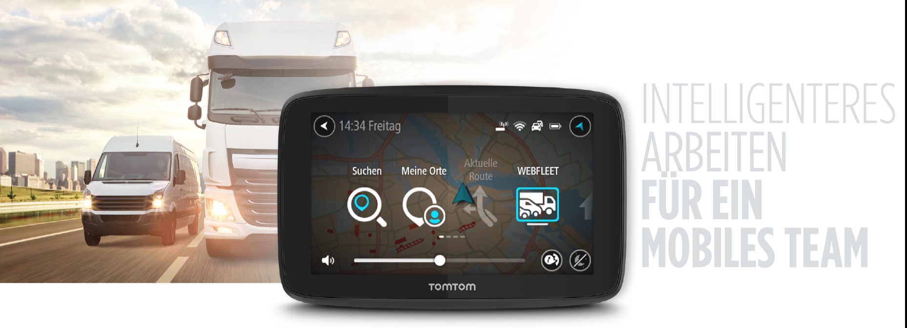 TOMTOM TELEMATICS PRO 7350 EU Truck – Navigatore GPS Professionale Per Camion E Veicoli Commerciali, Connessione In Tempo Reale Con Il Team